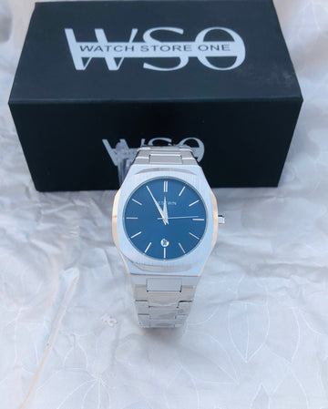 BESTWIN OCTA DATE STEEL WATCH