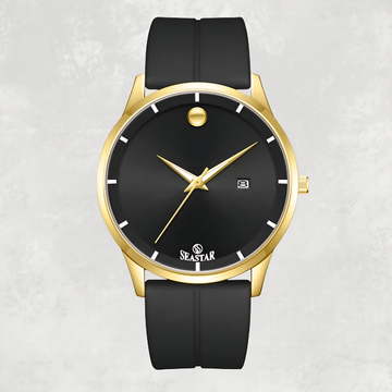 SEASTAR Silicone Strap Magnetic Lock Watch